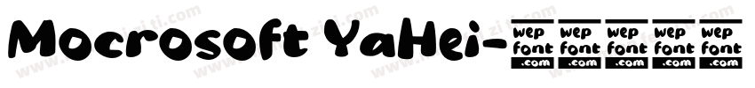 Mocrosoft YaHei字体转换